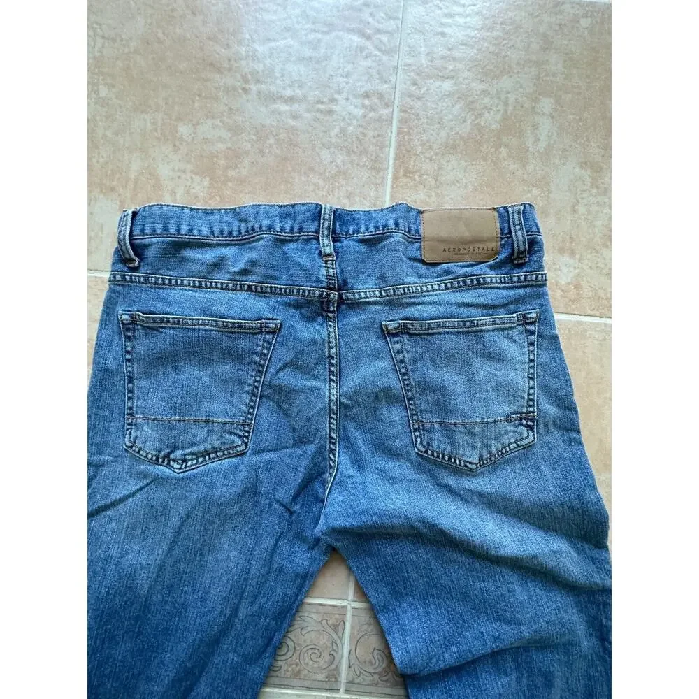 Aeropostale Slim Straight Jeans Size 34‎ X 32